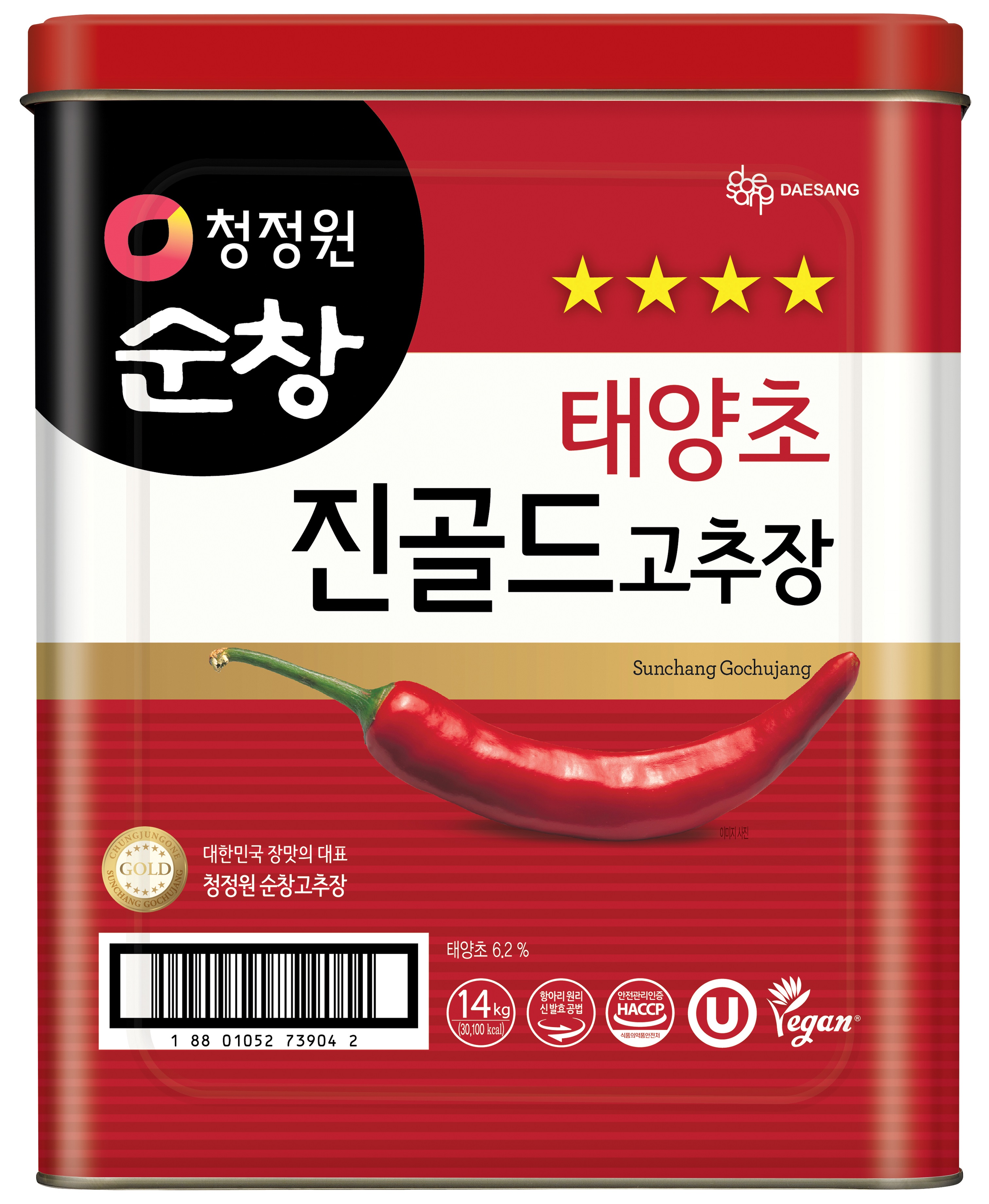 DAESANG GOCHUJANG (RED PEPPER PASTE) 14KG - 대상고추장(고추장) 14KG [14KGx1]