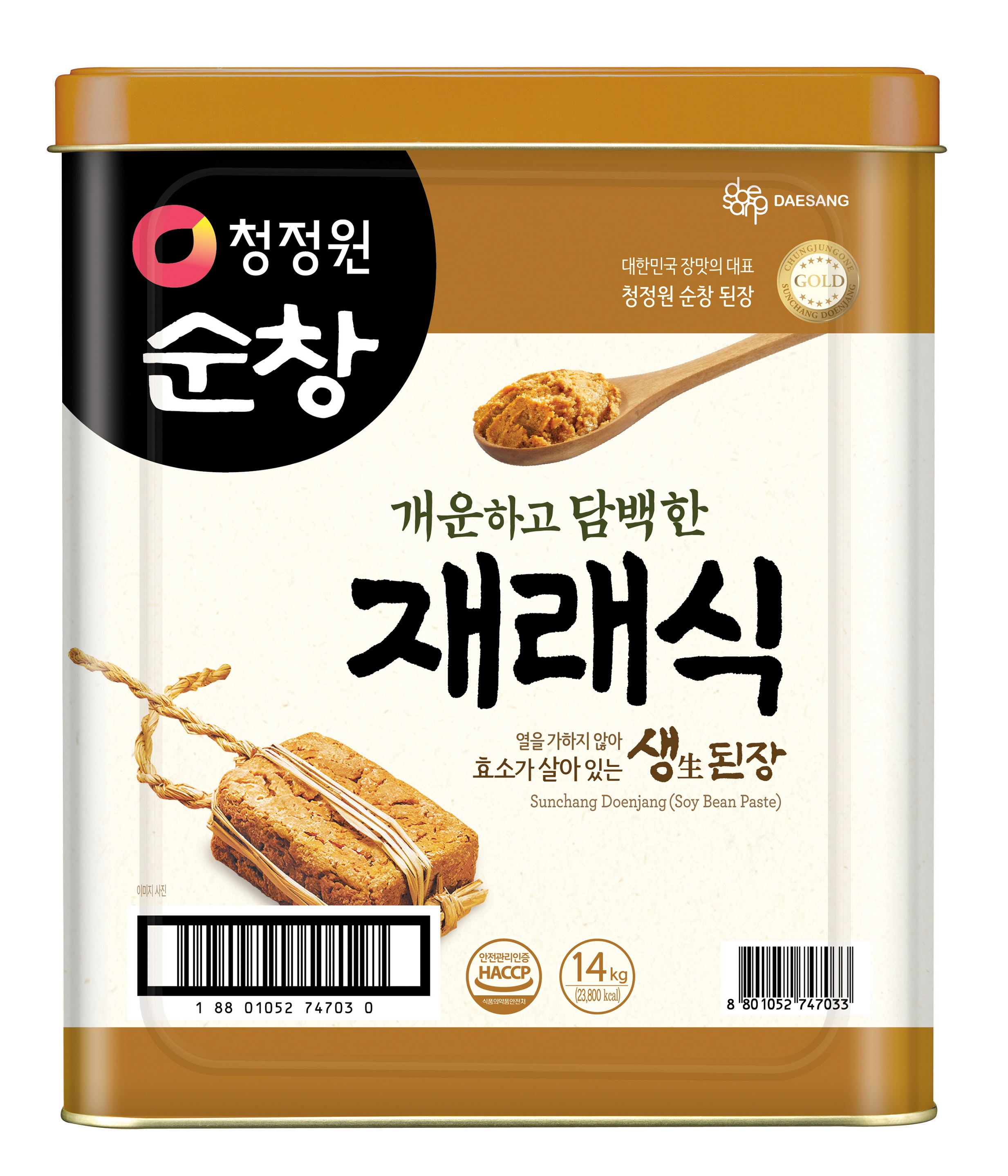 DAESANG DOENJANG (SOYBEAN PASTE) 14 KG - 대상된장(된장) 14 KG [14KGx1]