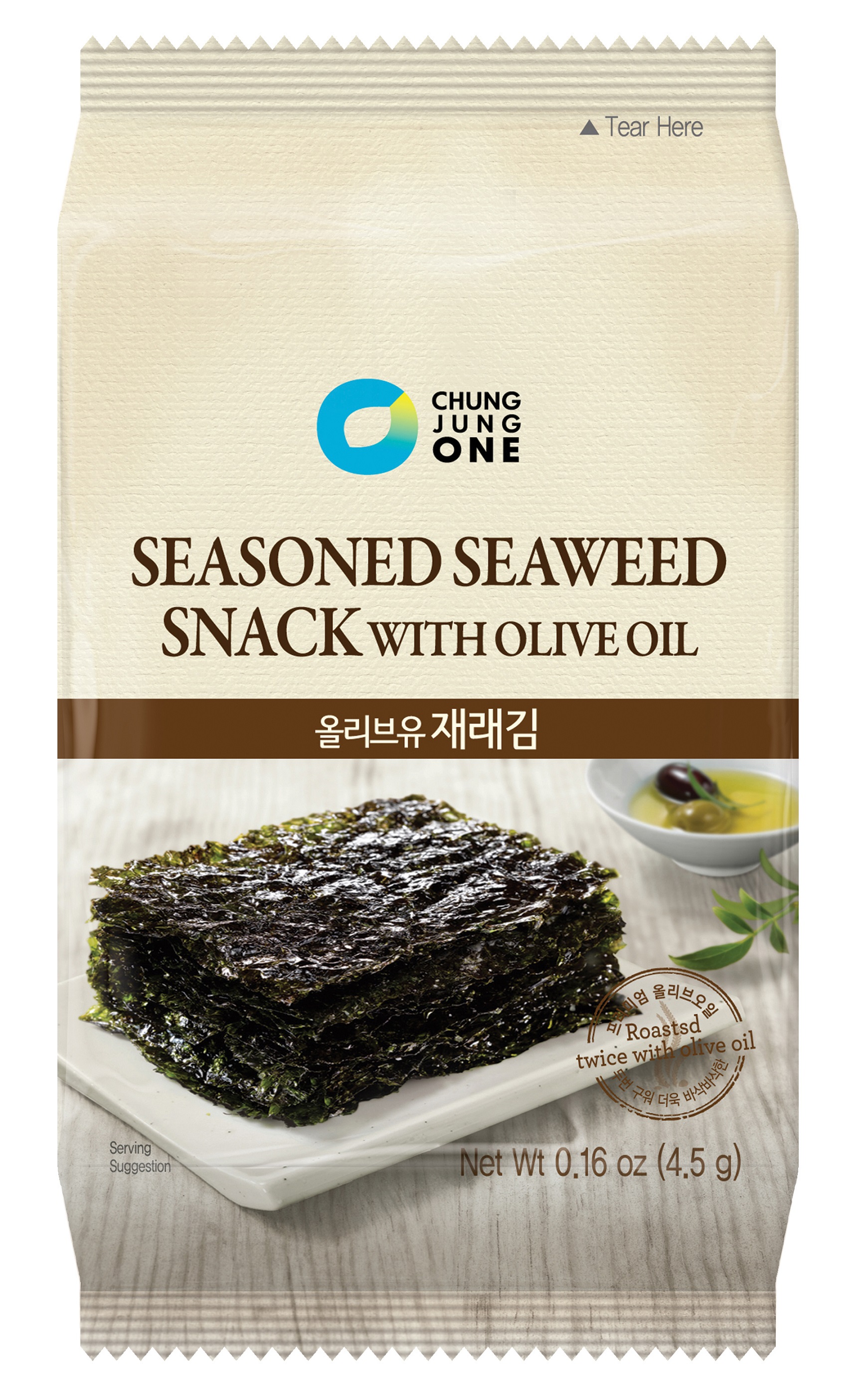 DAESANG SEASONED LAVER 4.5GM X 9 PACKS - 대상 양념김 4.5g x 9개입 [(4.5GMx9)x10]