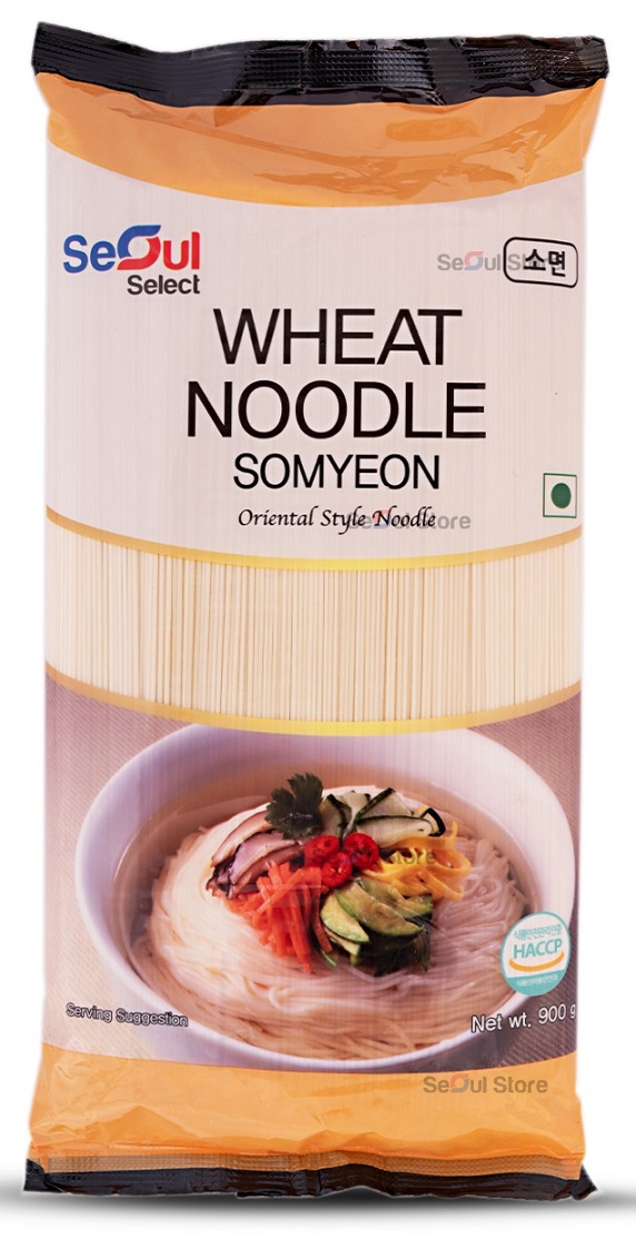 SEOUL SELECT WHEAT NOODLE SOMYEON 900GM - 서울셀렉트 밀면 소면 900g [900GMx15]